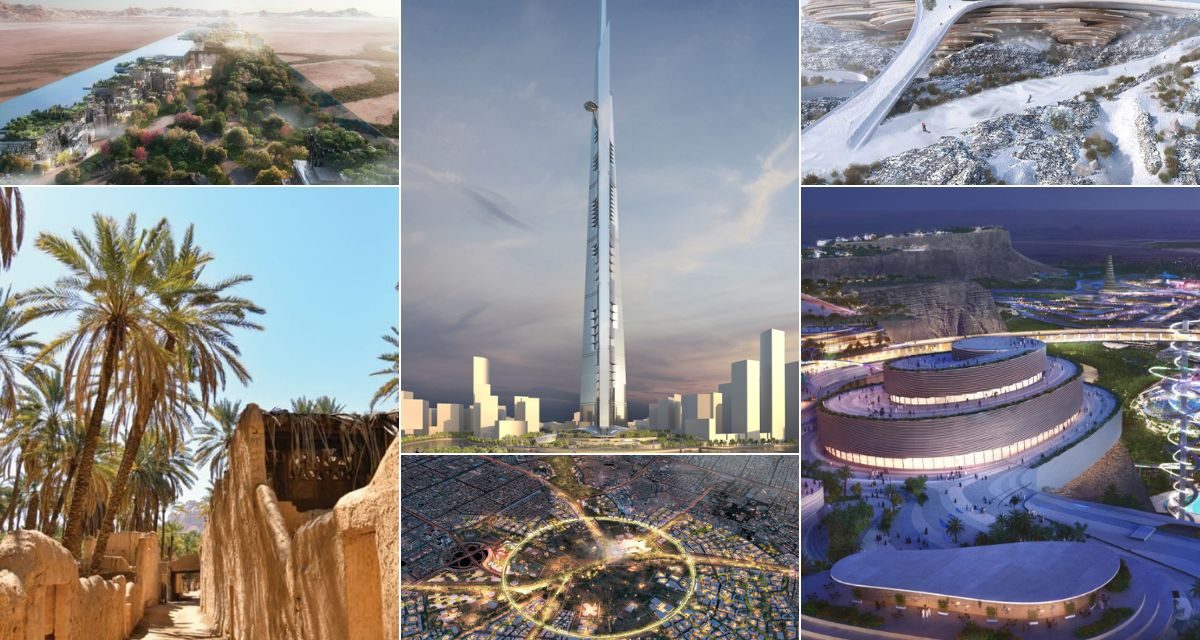 المشاريع العملاقة في المملكة العربية السعودية: 15 مشروعًا ضخمًا قيد التنفيذ